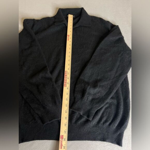 Joseph & Lyman 100% Pure Cashmere  Size XL Black - Picture 5 of 16